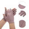 Unique Bargains Anti-slip Sun Protection Half Finger Manicure Gloves 1 Pair - 3 of 4