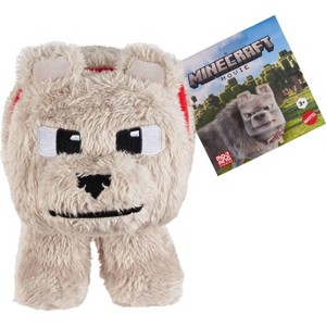 Minecraft 8'' Wolf Plush Stuffed Animal - 1 of 4