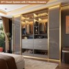 Aheaplus Closet System with 2 Wood Drawers - 4 of 4