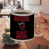 Rutgers University Scarlet Knights Ceramic Coffee Mug Novelty Gift Mugs for Coffee Tea and Hot Drinks 11oz White - 4 of 4