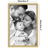 Americanflat Picture Frame with Rope-Style Metal Textured Detailing and Shatter-Resistant Glass - Gallery Style Frames for Tabletop or Wall - 2 of 4