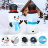 Itopfox 4ft Christmas Inflatable Snowman Decoration with Built-in LED Lights 1 Piece Outdoor Yard Garden Holiday Decor for Kids - 2 of 4