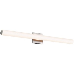 Sonneman Tubo Slim 32" Wide Satin Nickel LED Bath Light - 1 of 1