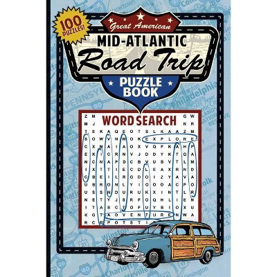 Great American Midatlantic Road Trip Puzzle Book - (Great American Puzzle Books) by  Applewood Books (Paperback)