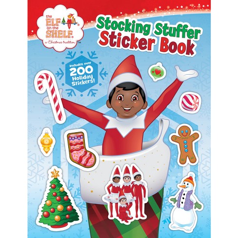 The Elf On The Shelf: Stocking Stuffer Sticker Book - By The Lumistella  Company (paperback) : Target