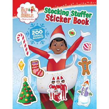 The Elf on the Shelf: Stocking Stuffer Sticker Book - by  The Lumistella Company (Paperback)