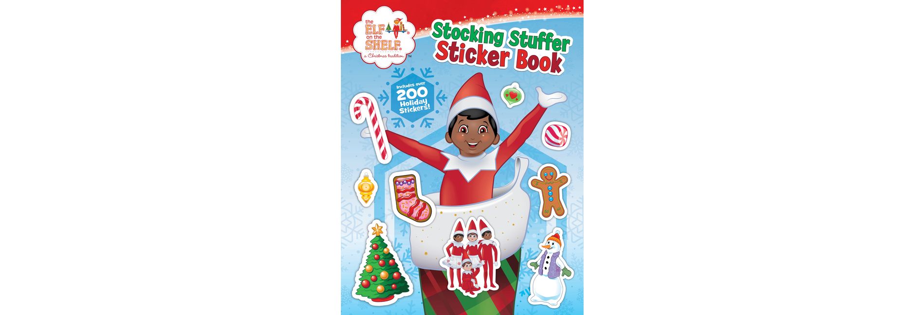 The Elf on the Shelf: Stocking Stuffer Sticker Book - by  The Lumistella Company (Paperback)