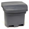 FCMP Outdoor 37 Gallon Salt and Sand Storage Bin, Multipurpose Deck Box for Patio, Porch or Shed, Industrial Large Container for Outdoor Storage, Grey - 4 of 4