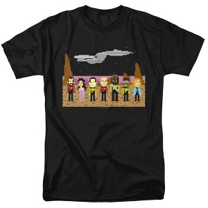 Star Trek Tng Trexel Crew Adult T-Shirt Black - 1 of 4