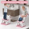 BabyBond 2 in 1 Potty Training Toilet Seat with Splash Guard Anti-Slip Pad Step Stool - 2 of 4