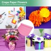 Unique Bargains Durable Soft Flexible Colorful Crepe Paper Variety of Colors 2 Pcs - 4 of 4