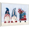 Amanti Art 33"x23" American Gnome I by Yvette St. Amant Framed Canvas Wall Art Print - 2 of 4