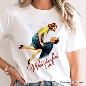It's a Wonderful Life T-Shirt, Vintage 1940s Movie Christmas Tee | OrnamentallyYou - 1 of 4