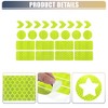 Unique Bargains Bicycle Motorbike Reflective Safety Warning Tape Outer Reflective Strip Multi-purpose PET 42pcs - 4 of 4