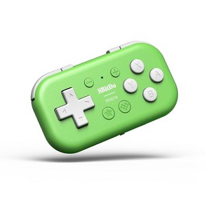 8Bitdo Mini Bluetooth Gamepad Controller for Switch, Android, Raspberry Pi - Green - 1 of 4