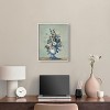 Art Remedy Paul Cezanne - Flowers in a Rococo Vase Vintage Classic Roses Wall Art Framed - 2 of 4