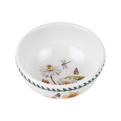 Portmeirion Botanic Garden Mini-Schüssel 12,7 cm 6 Stück, Keramik, Steingut, Garten, Blumen, 17.31 fl.oz, Schüssel, 6er-Set