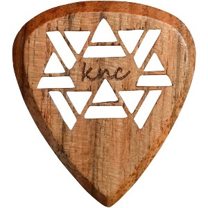 Knc Picks Grippytron Walnut Guitar Pick 3.0 mm Single - 1 of 1