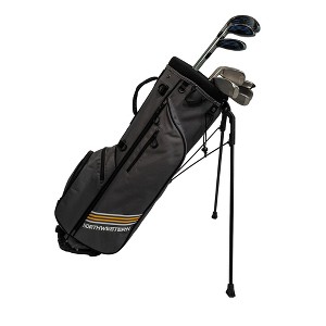 Northwestern Golf Thunderbird Golf Bag – Lightweight 4-Way Divider Stand Bag - 1 of 4