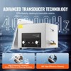 VEVOR 15L Ultrasonic Cleaner with Heater Timer & Basket, Professional Digital Sonic Cavitation Machine, 360W Cleaning Machine for Lab Tools, Silver - 3 of 4