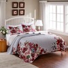 Greenland Home Fashions Lexi 2-Piece Twin/XL Quilt Set, 68X88 Inch - 2 of 4