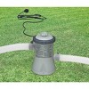INTEX 8' x 30" Easy Set Inflatable Above Ground Portable Outdoor Family Swimming Pool with Cartridge Filter Pump with GFCI and Vinyl Round Cover Tarp - 3 of 4