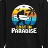 Boys' - Instant Message - Lost In Paradise Sasquatch Long Sleeve Graphic T-Shirt - 2 of 4
