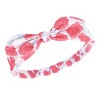 Hudson Baby Infant Girl Headbands 5pk, Flamingo, 0-24 Months - 3 of 4