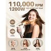 Hillhub Hair Dryer Brush, 7 in 1 Hair Styler High-Speed Flexible Rotating Negative Ionic Multi-Styler, Auto-Wrap Curling with No Heat Damage - 3 of 4