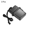 Unique Bargains Waterproof Case Id Card Badge Holder With Lanyard 3 Pcs  Black : Target