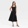 Women's Ponte Knit Midi Dress - A New Day™ - 3 of 3