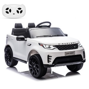 Licensed Land Rover Electric Car for Kids, 12V Battery Powered Kids Ride on Car with Parent Remote Control, MP3 Player for Kids 3-8 - 1 of 4