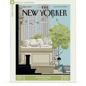 New York Puzzle Company On the Same Page 1000 Piece Puzzle - 1 of 4