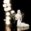 Pavilion Gift Company - June Birthstone Angel - 3.5" June Angel with Pearl Butterfly - Decorative Objects - 2 of 4
