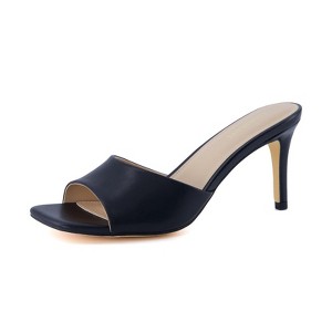 CUSHIONAIRE Women's Evie One Band Dress Sandal +Memory Foam And Wide Widths Available - 1 of 4