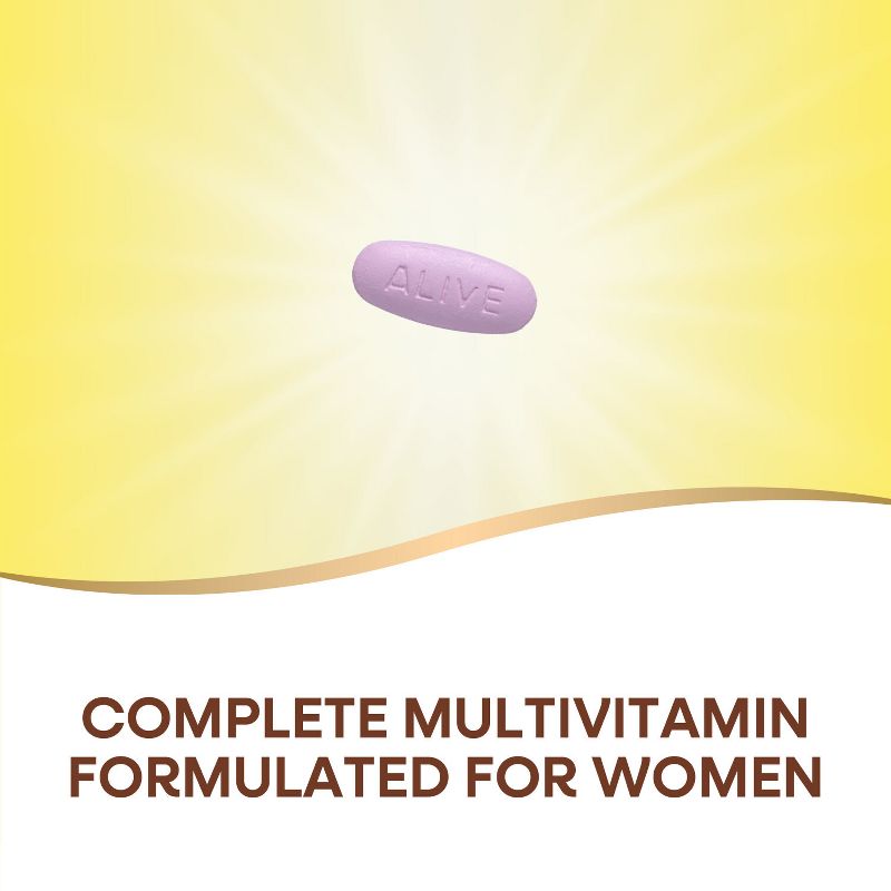 Nature&#39;s Way Alive! Women&#39;s Complete Multivitamin Tablets - 50ct, 5 of 12