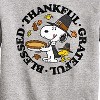 Boys' - Peanuts -  Graphic Long Sleeve Fleece Sweatshirt - image 2 of 4