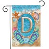 Briarwood Lane Summer Garden Flag 12x18 For Outdoor Summer Monogram Letter D For Summer Garden Flag Flags For Outside - 2 of 4
