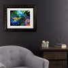 Trademark Fine Art - Santiago Pascual Buye The Colors Of The Reef Ii Matted Framed Art - 2 of 4