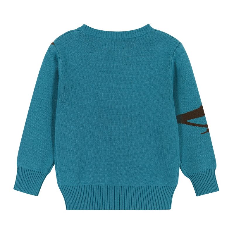 Andy & Evan  Toddler  Boys Colorblocked 1/4 Neck Sweater, 3 of 6