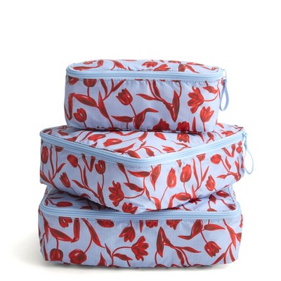 Vera Bradley Women's Outlet Ripstop Essential Packing Cube Set