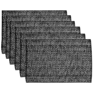 Two Tone Cotton Woven 13x19 Placemat Sets by Sweet Home Collection® - 1 of 4