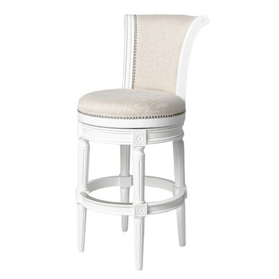 Maven Lane Pullman Wooden Kitchen Swivel Stool