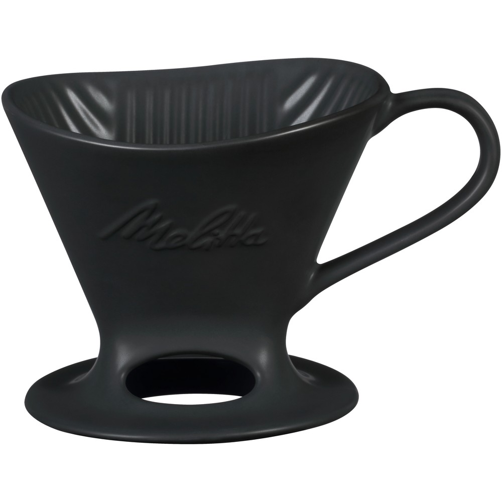 Melitta 1 Cup Porcelain Pour-Over Cone Coffee Maker -
