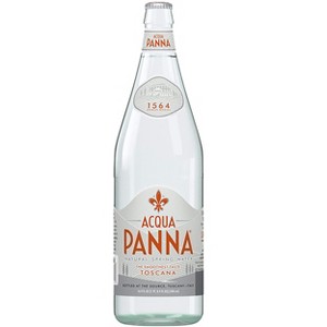 Acqua Panna - Natural Spring Mineral Water - 500 Ml (12 Glass Bottles) 16.9 Fl Oz (Pack of 12) - 1 of 2