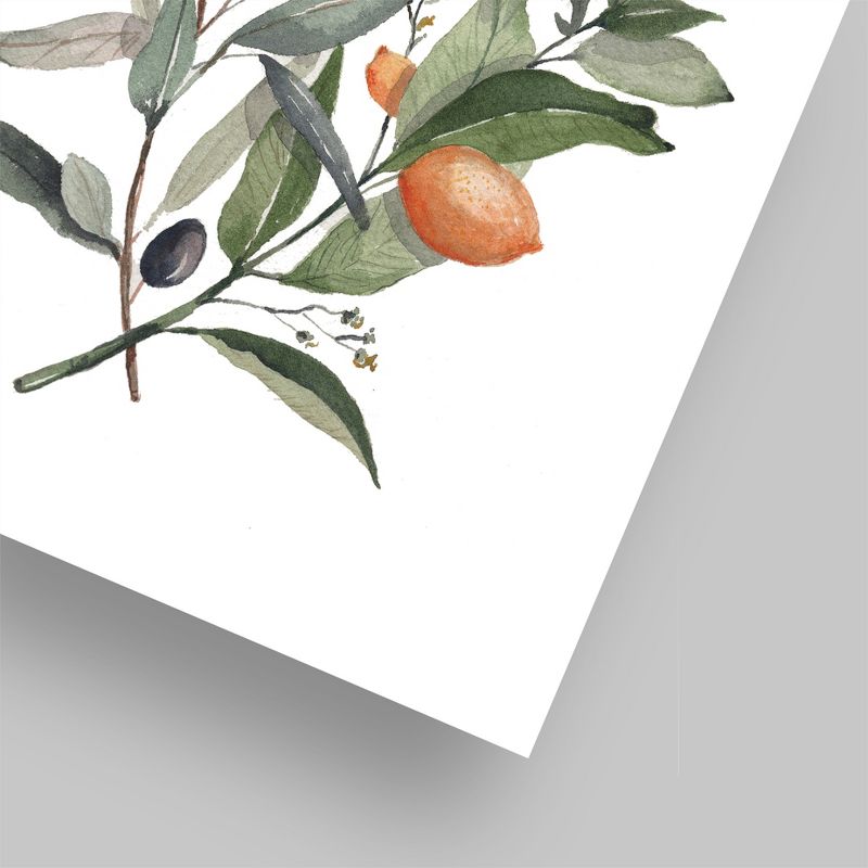 Americanflat Botanical Minimalist Citrus Olive By Cami Monet Poster, 5 of 7
