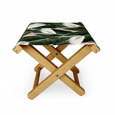 Marta Barragan Camarasa Sweet Floral Desert Folding Stool - Deny Designs