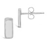 SHINE by Sterling Forever Enamel Bar Studs - 2 of 2
