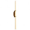 Oxygen Lighting Wand 1 - Light Vanity in  Aged Brass - 2 of 4