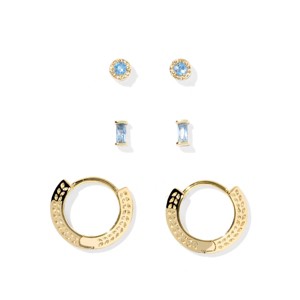 Kendra Scott Mandy Stud Earring Set 3pc - 1 of 1